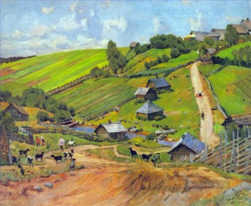  Konstantin Kunst - Dorf Novgorod Gouvernement 1912 Konstantin Yuon